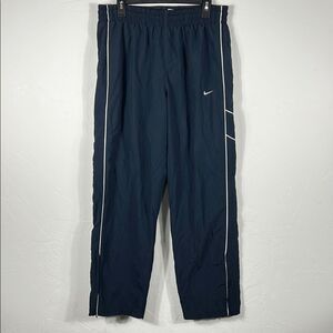 🔥🔥 Vintage NIKE Navy Lined Athletic Track Pants Streetwear Men Sz XL - EXCELLE
